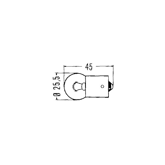 Ampoules Graisseur Orange 12V 21W Boite 10 référence fournisseur 1224484